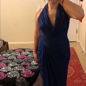 TADASHI SHOJI Royal Blue Dress.